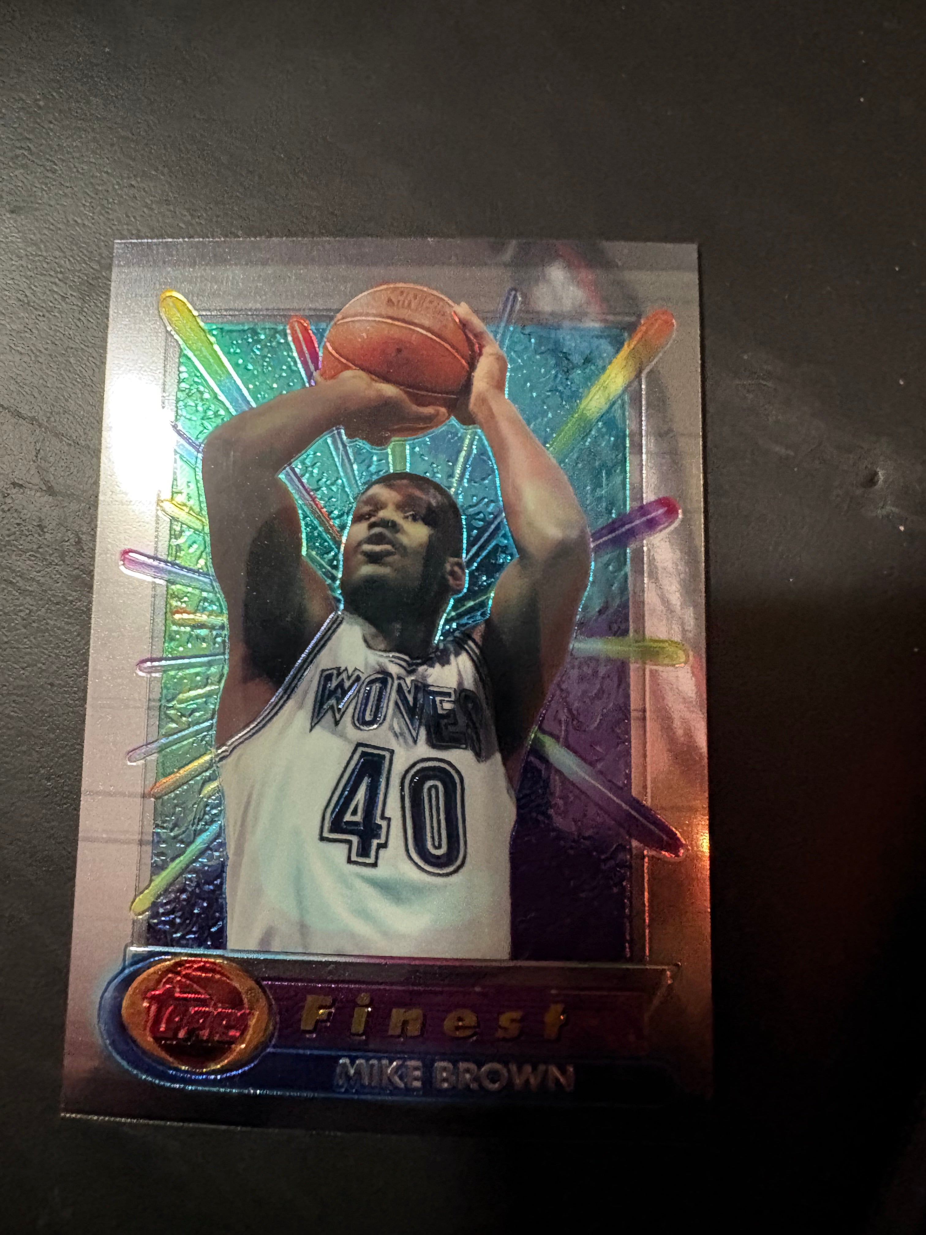 mike Brown basketball card